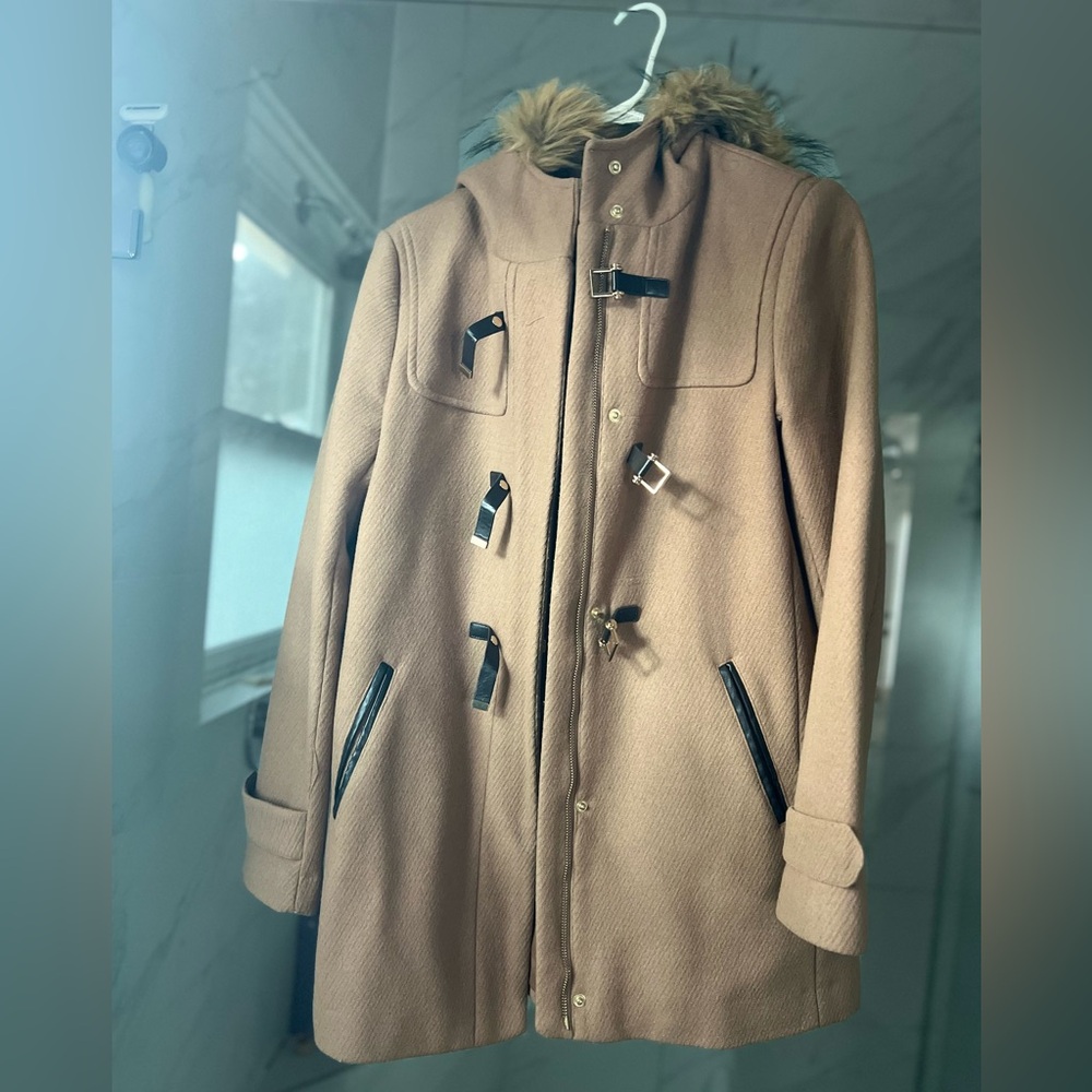 Cole Haan Wool Blend Coat Size 4